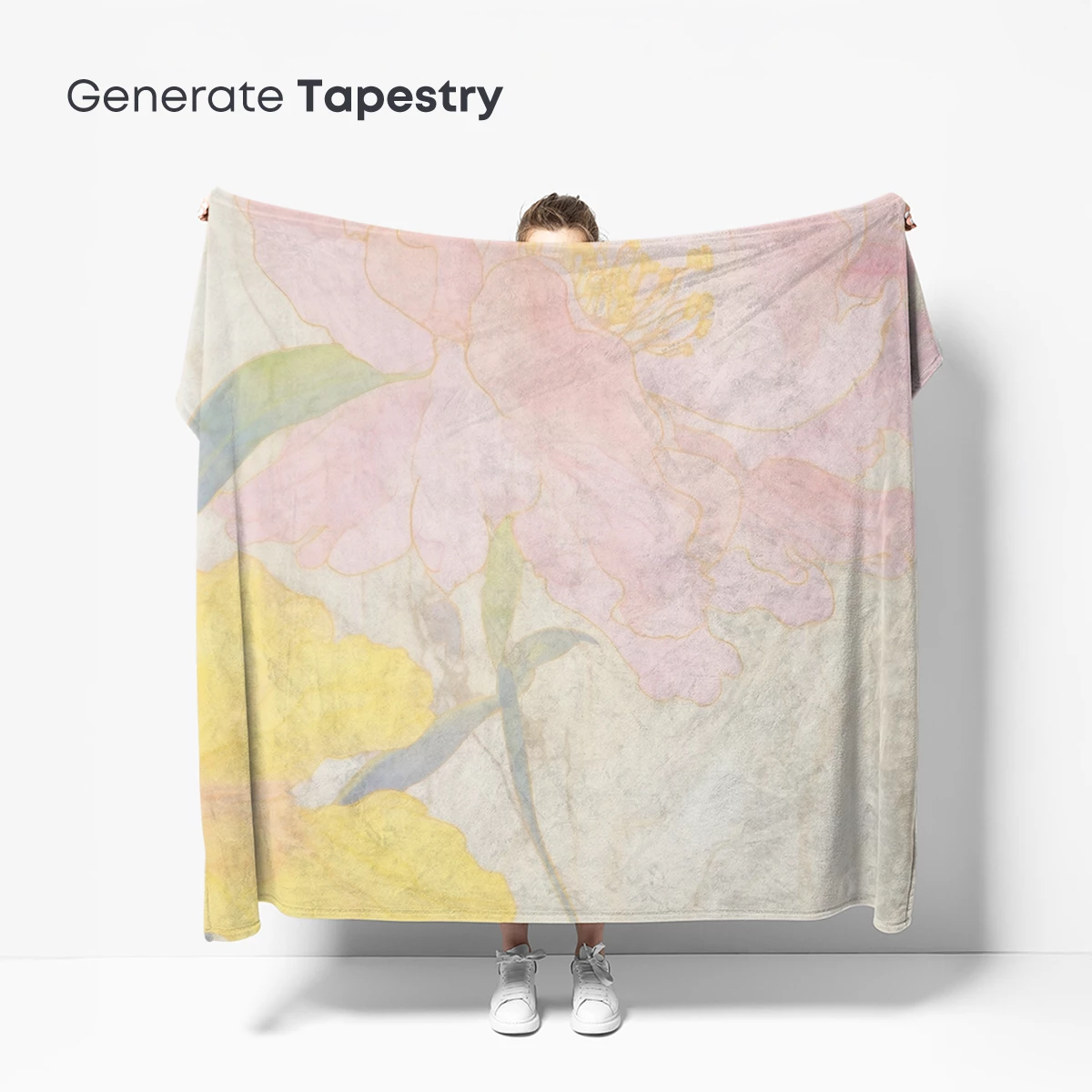 Elegant Peony Elegy in Pastel Hues - Image 5