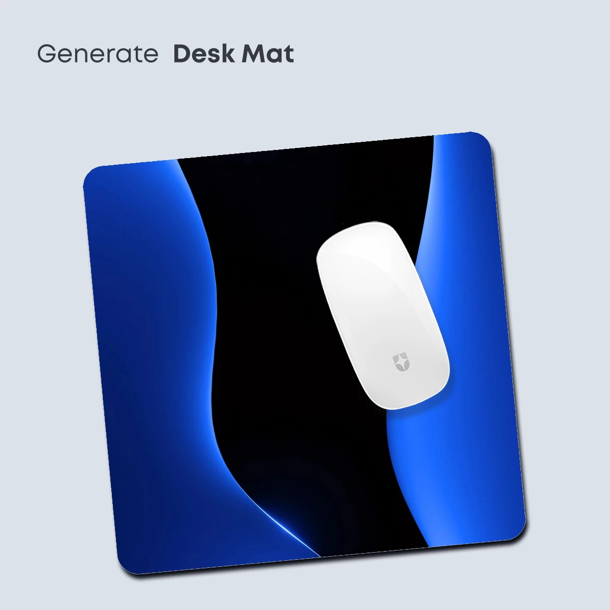 Blue Abyss: Abstract Curves in Neon Glow - Image 4