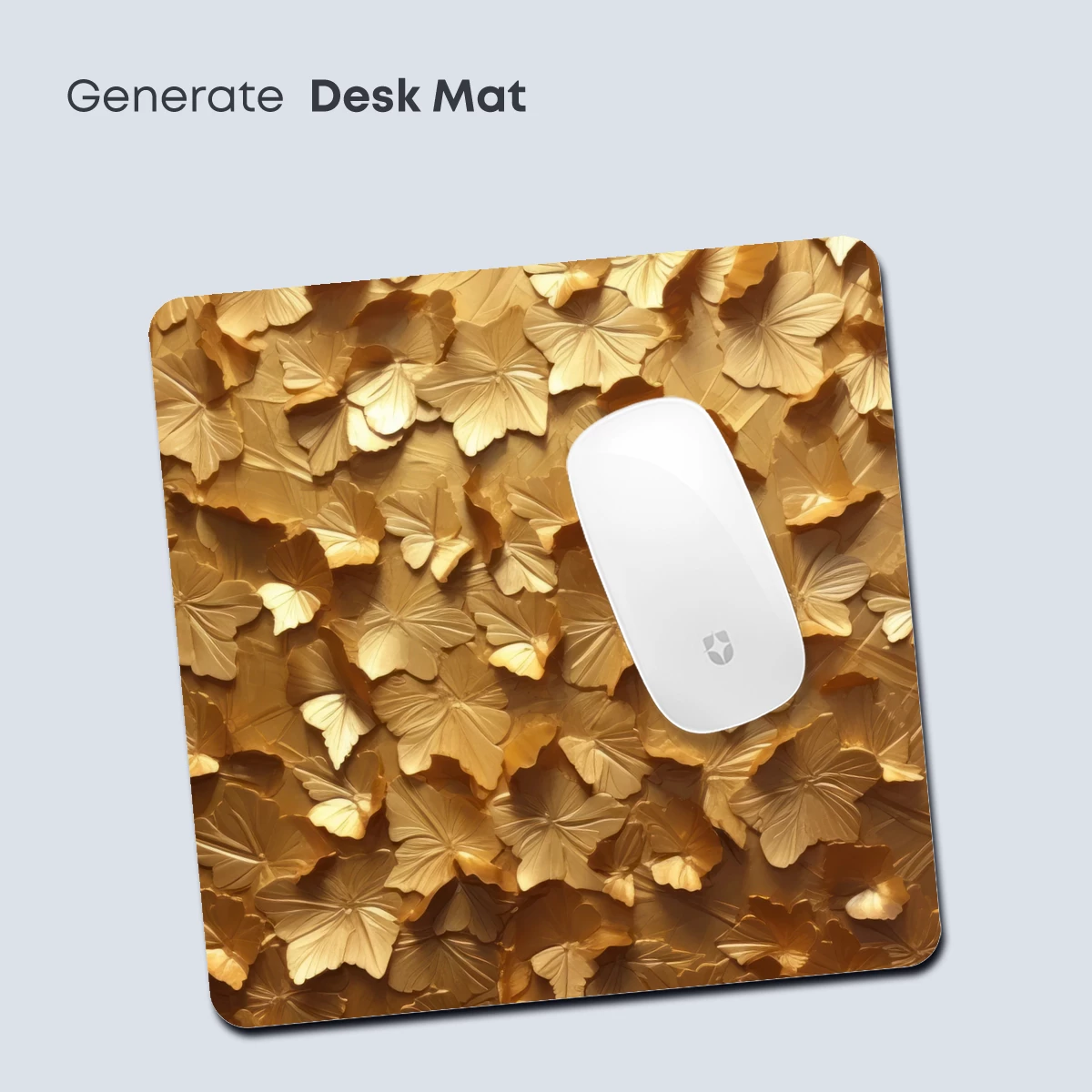 Golden Ginkgo Symphony: Textured Leaf Artistry - Image 4