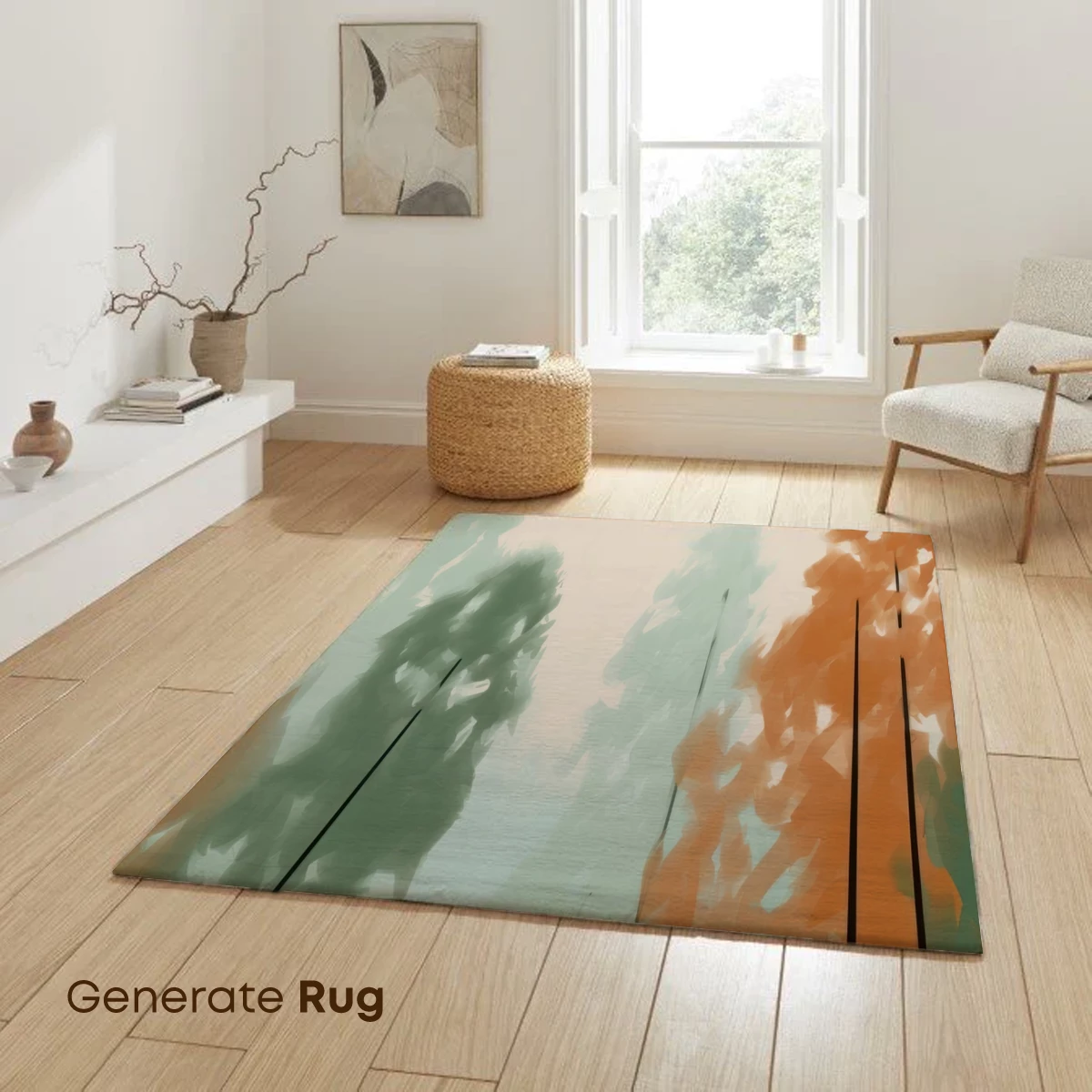 Autumn Haze: Impressionist Forest Whisper - Image 6