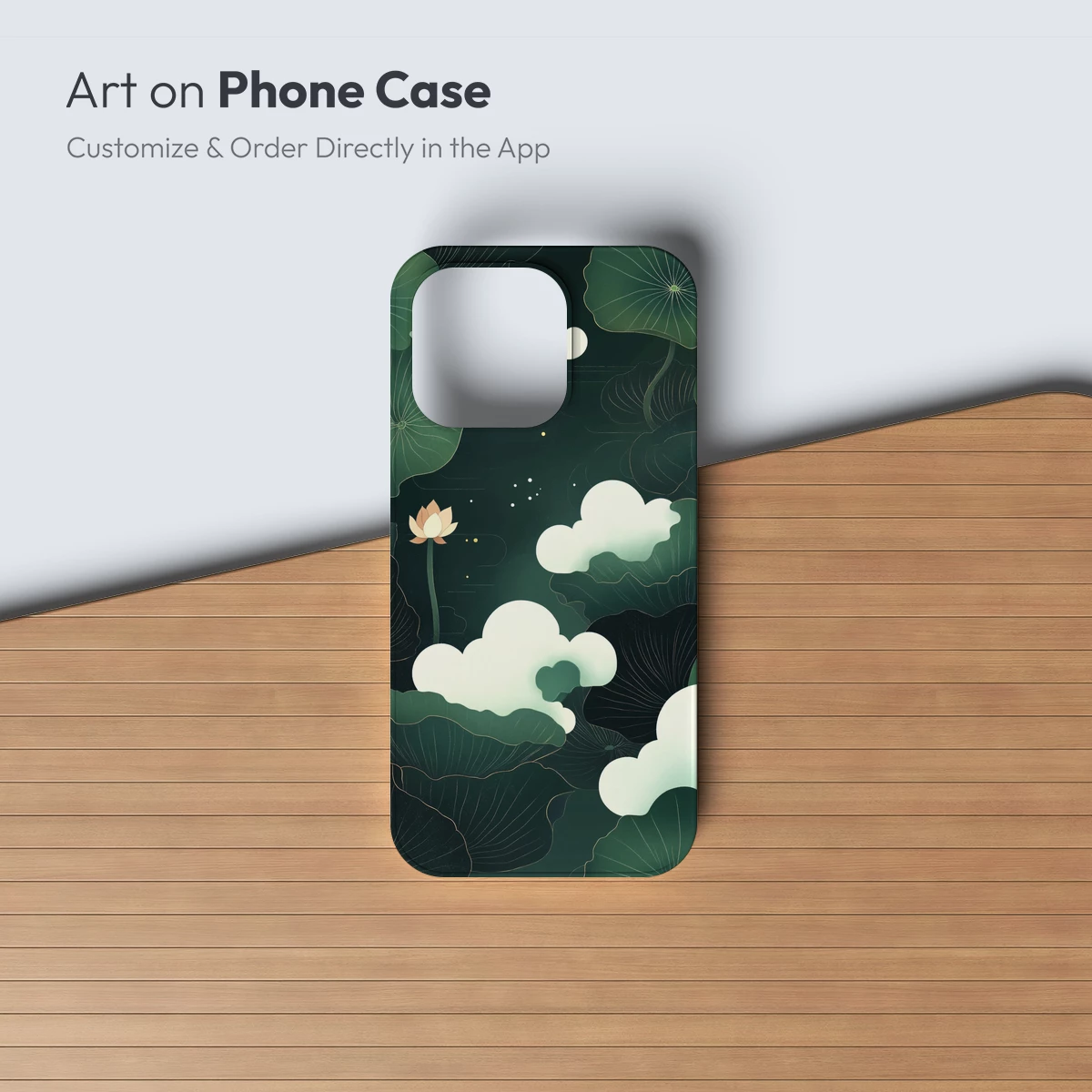 Ethereal Lotus Clouds: A Serene Zen Garden - Image 3