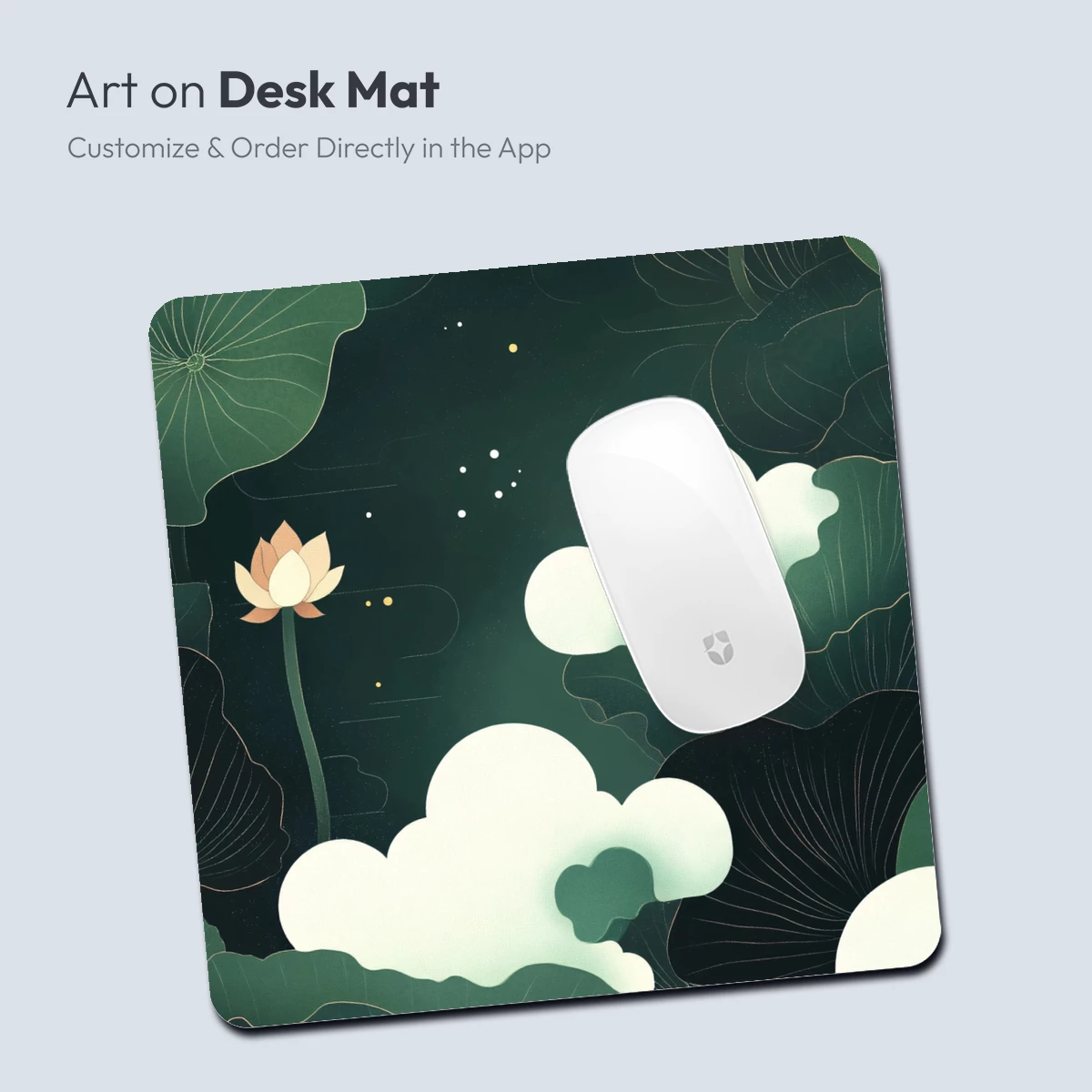 Ethereal Lotus Clouds: A Serene Zen Garden - Image 4