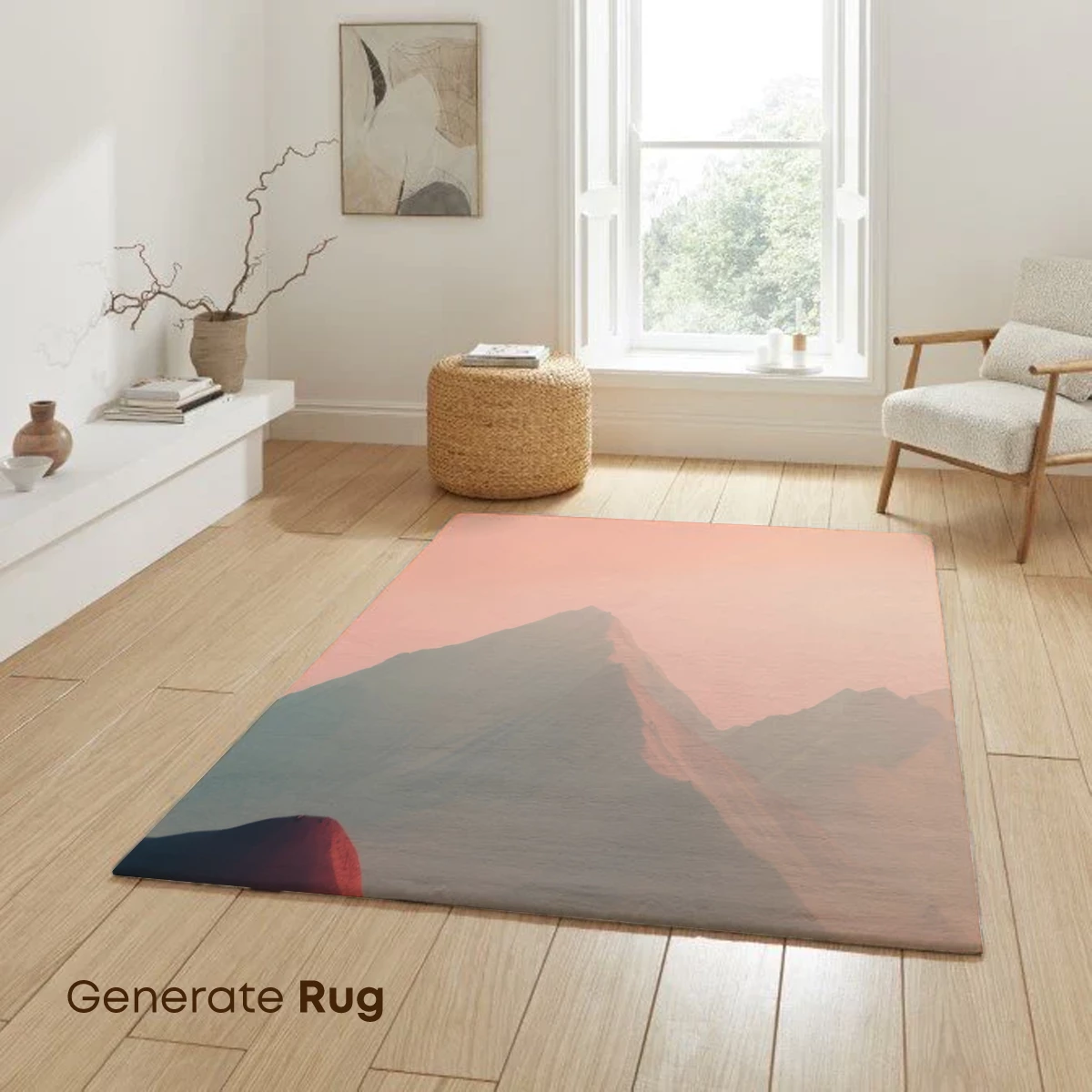 Crimson Dunes at Dawn - Image 6