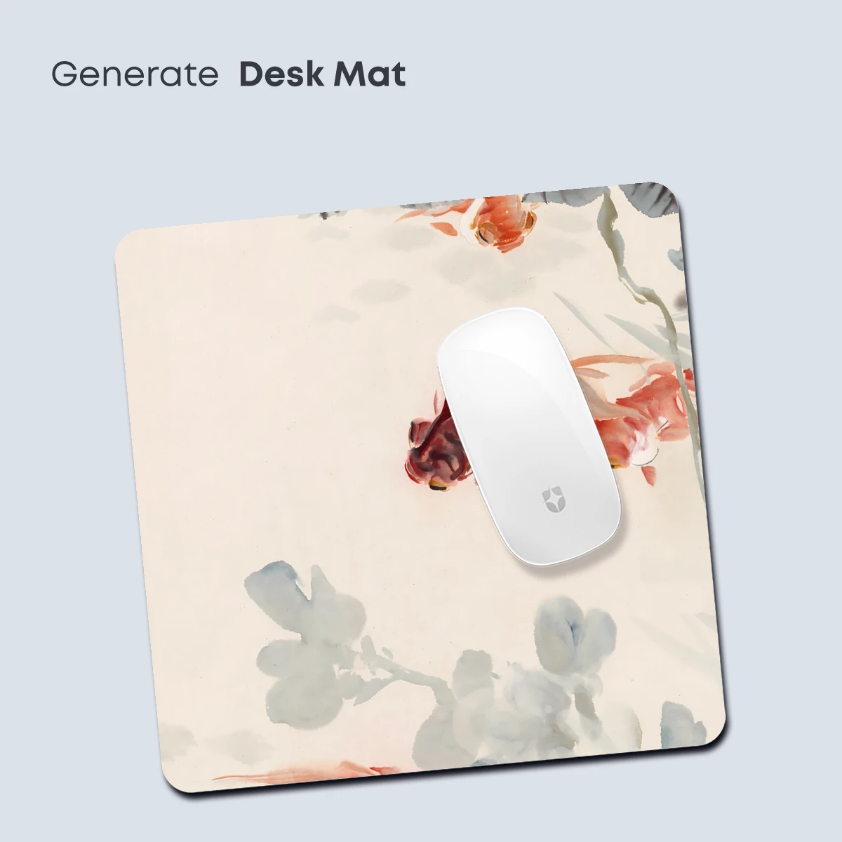 Elegant Goldfish in Ink Wash - Image 4