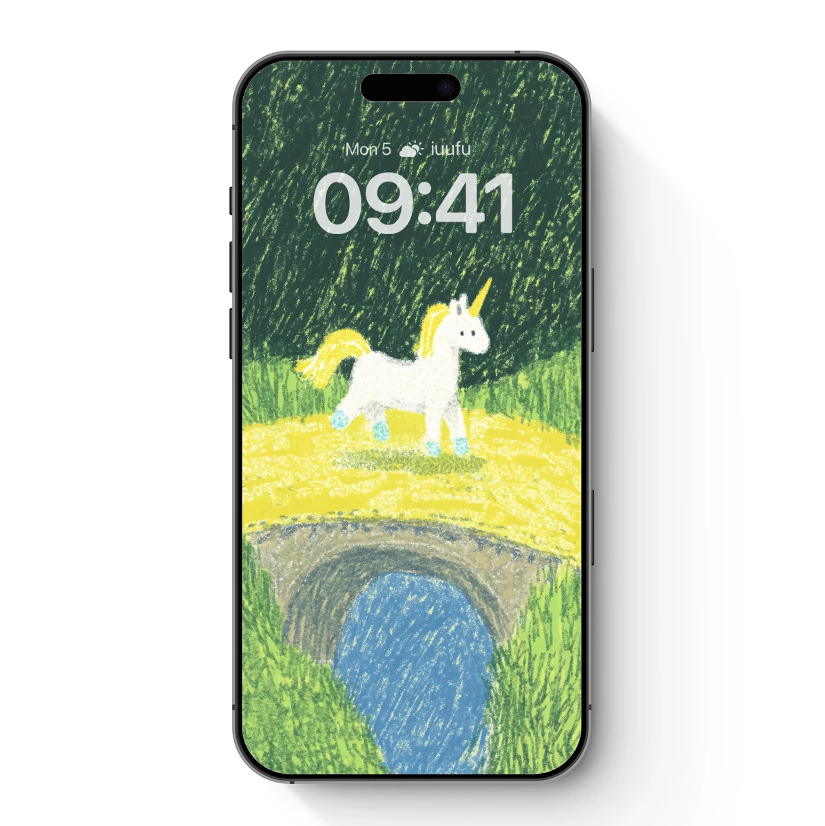 Enchanted Unicorn by Moonlight