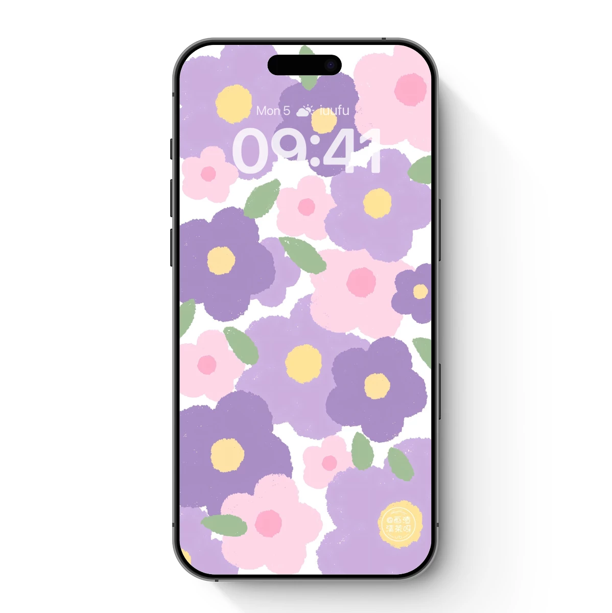 Pastel Floral Symphony: Whimsical Garden Bloom