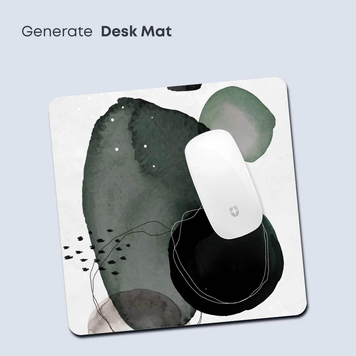 Abstract Ink Symphony: Monochromatic Harmony - Image 4