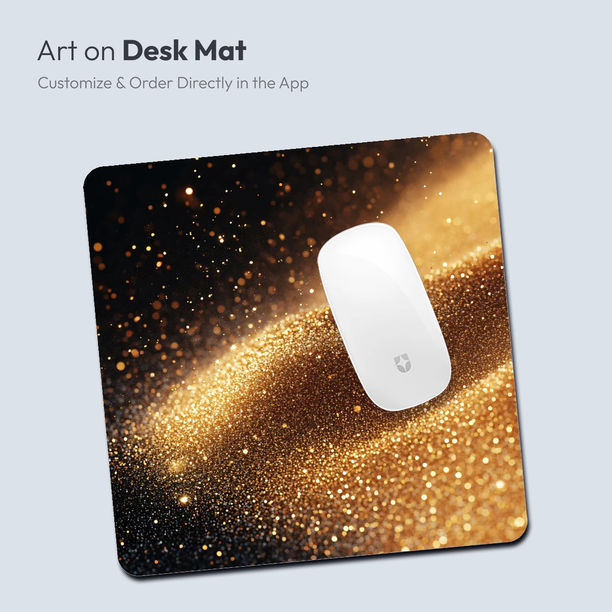 Golden Stardust Waves: A Symphony of Light and Shadow - Image 4