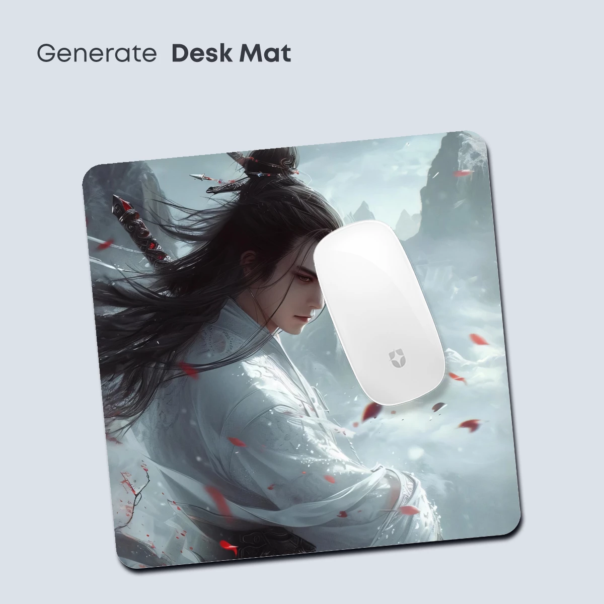 Ethereal Samurai: Blossoms in a Misty Realm - Image 4
