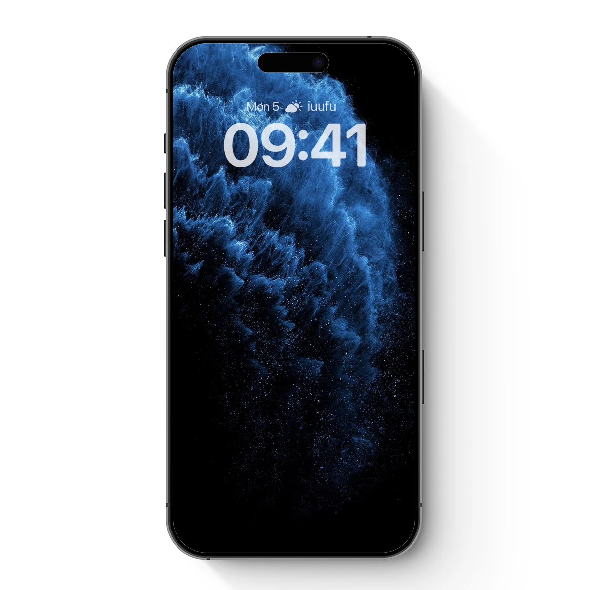 Ethereal Blue Nebula: Cosmic Dust Cloud