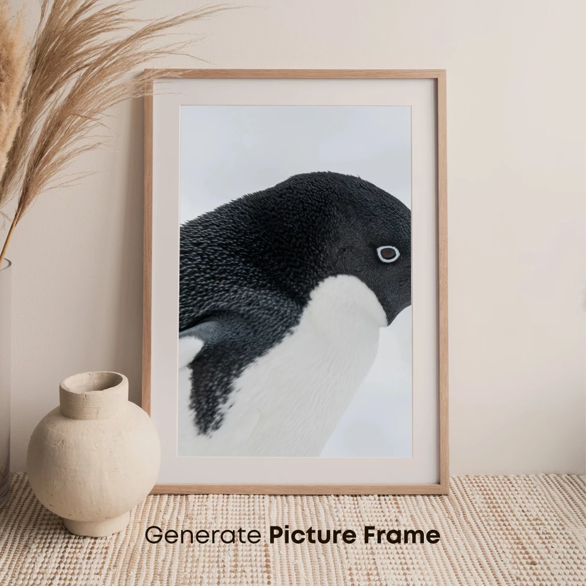 Adélie Penguin in Snowy Serenity - Image 7