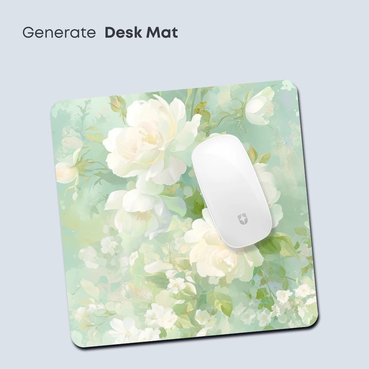 Ethereal White Roses in Soft Pastel Hues - Image 4