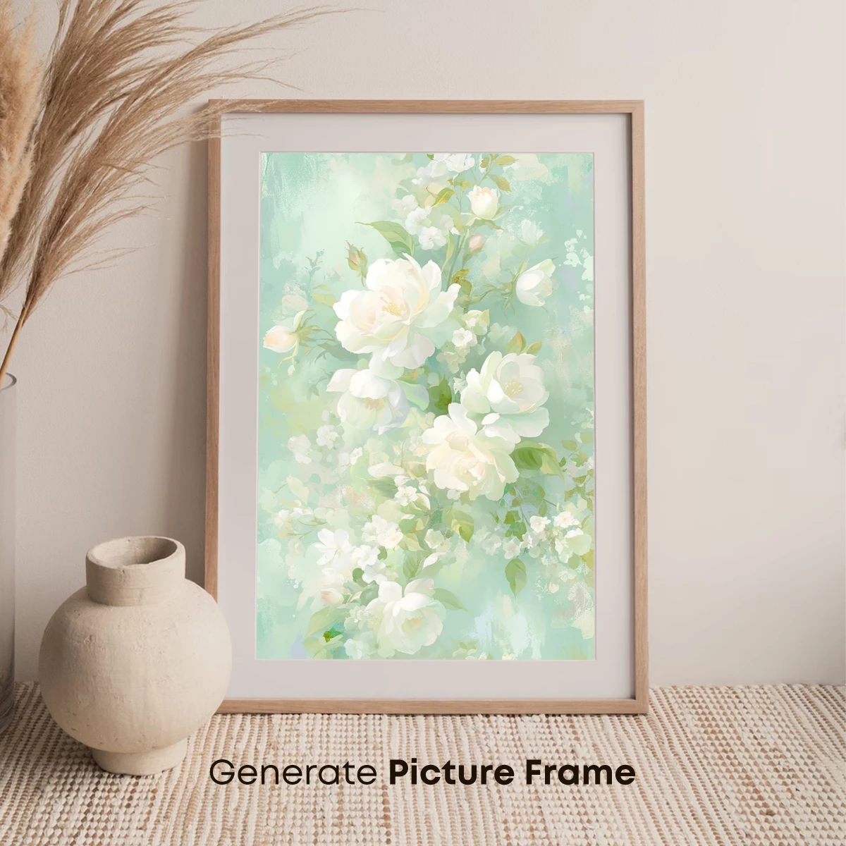 Ethereal White Roses in Soft Pastel Hues - Image 7