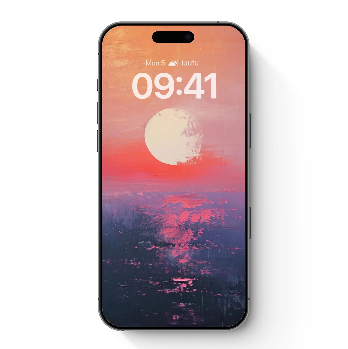 Abstract Sunset Symphony