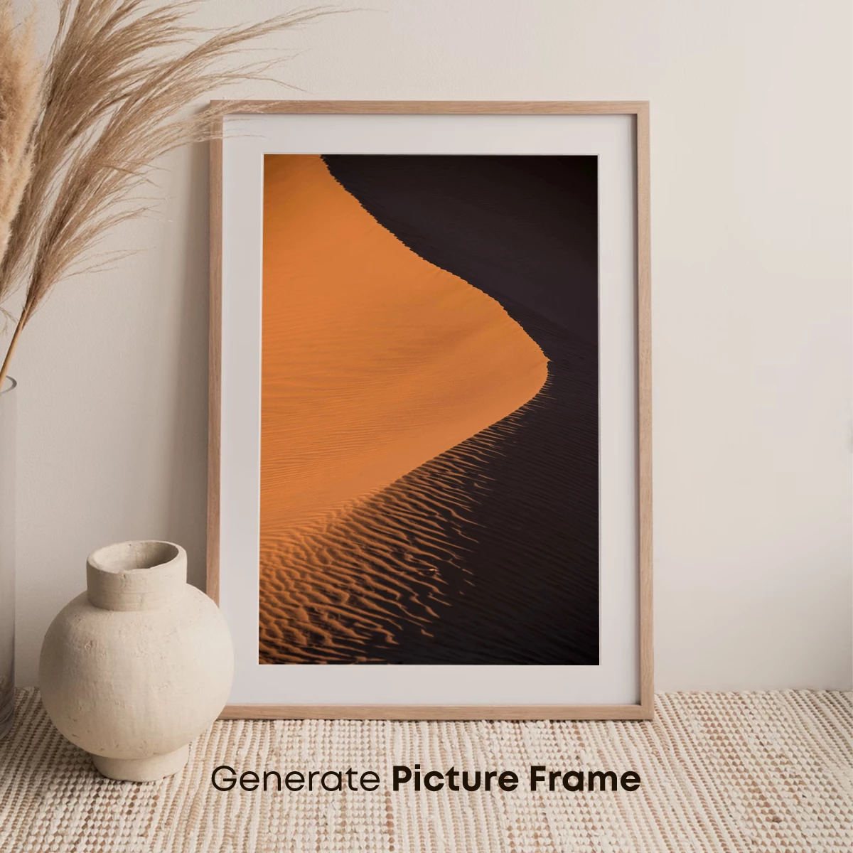 Desert Dune Symphony: Golden Ripples at Dawn - Image 7