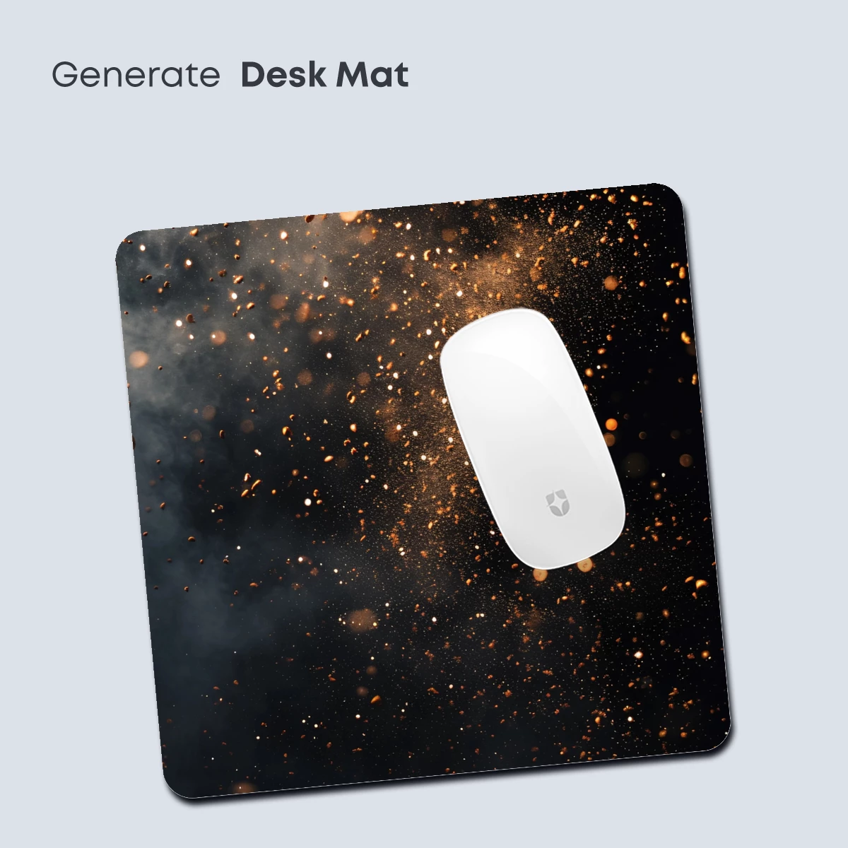 Golden Dust Whispers: Ethereal Particles in Midnight - Image 4