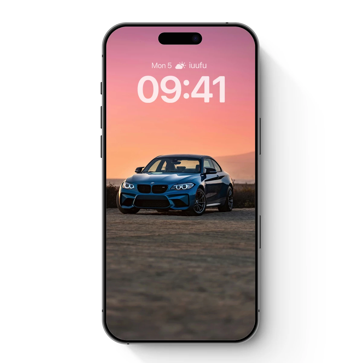 BMW M2 Sunset Silhouette