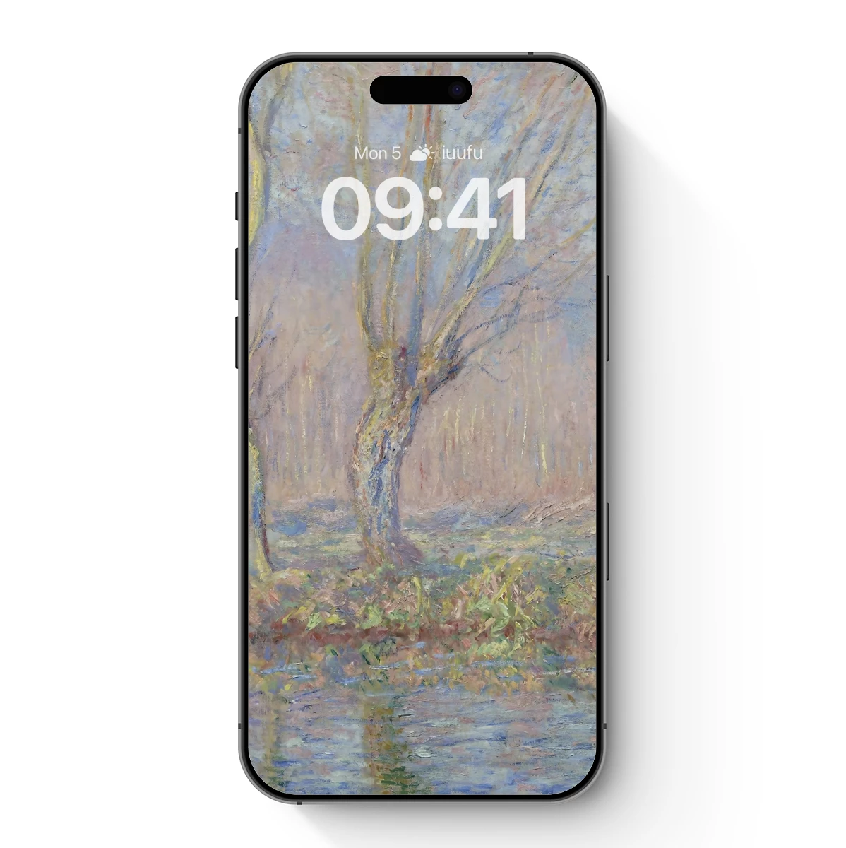 Impressionist Willow: Monet’s Misty Riverbank Impressionist Willow: Monet's Misty Riverbank