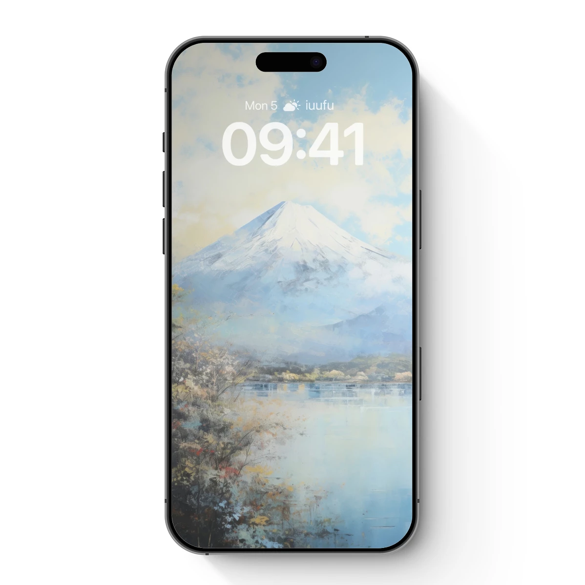 Eternal Fuji: Serene Reflections in Autumn Hues