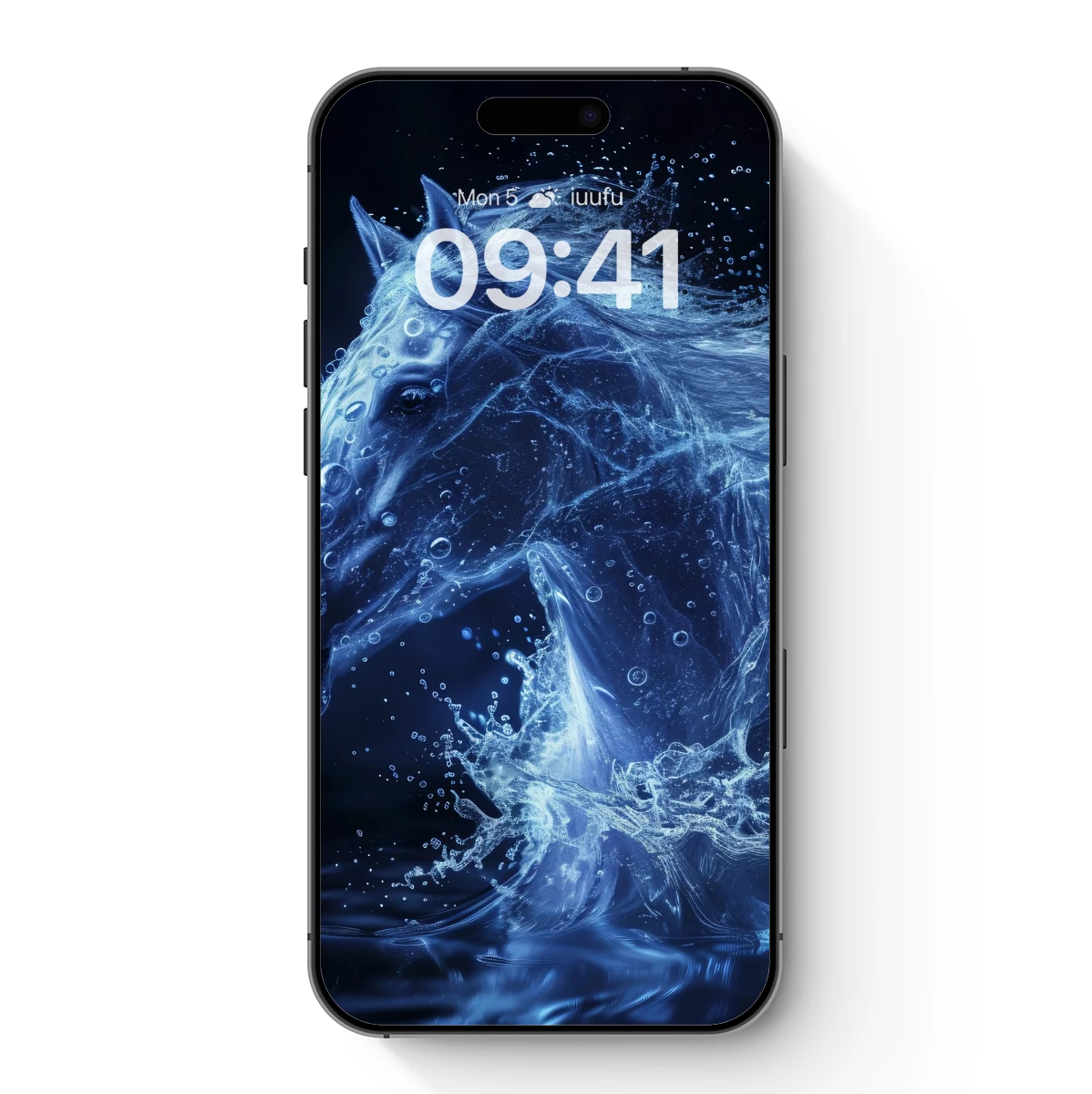 Ethereal Water Horse: Liquid Sculpture in Motion