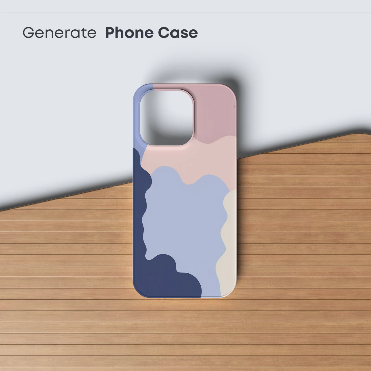 Abstract Color Fusion: Soft Waves in Pastel Harmony - Image 3