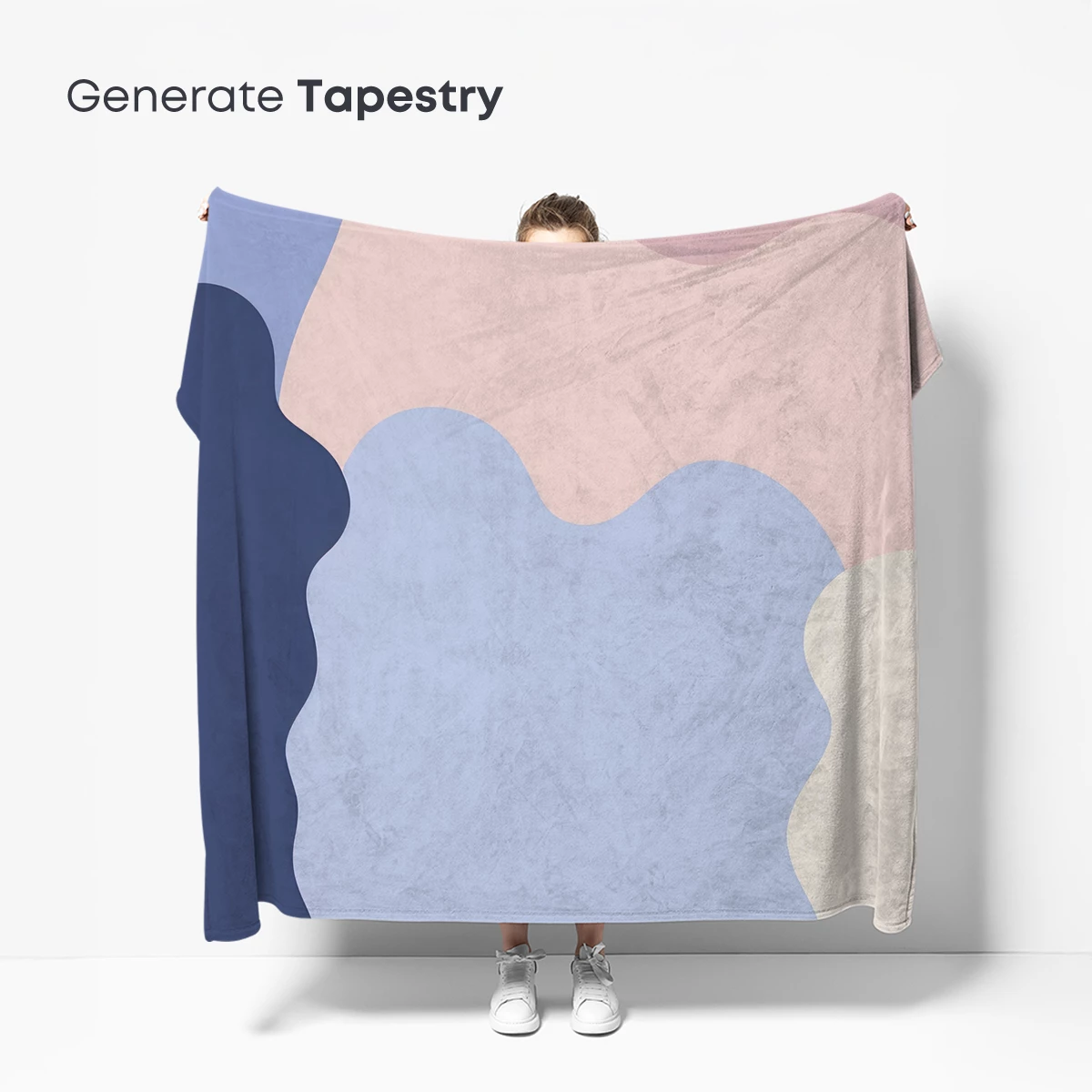 Abstract Color Fusion: Soft Waves in Pastel Harmony - Image 5