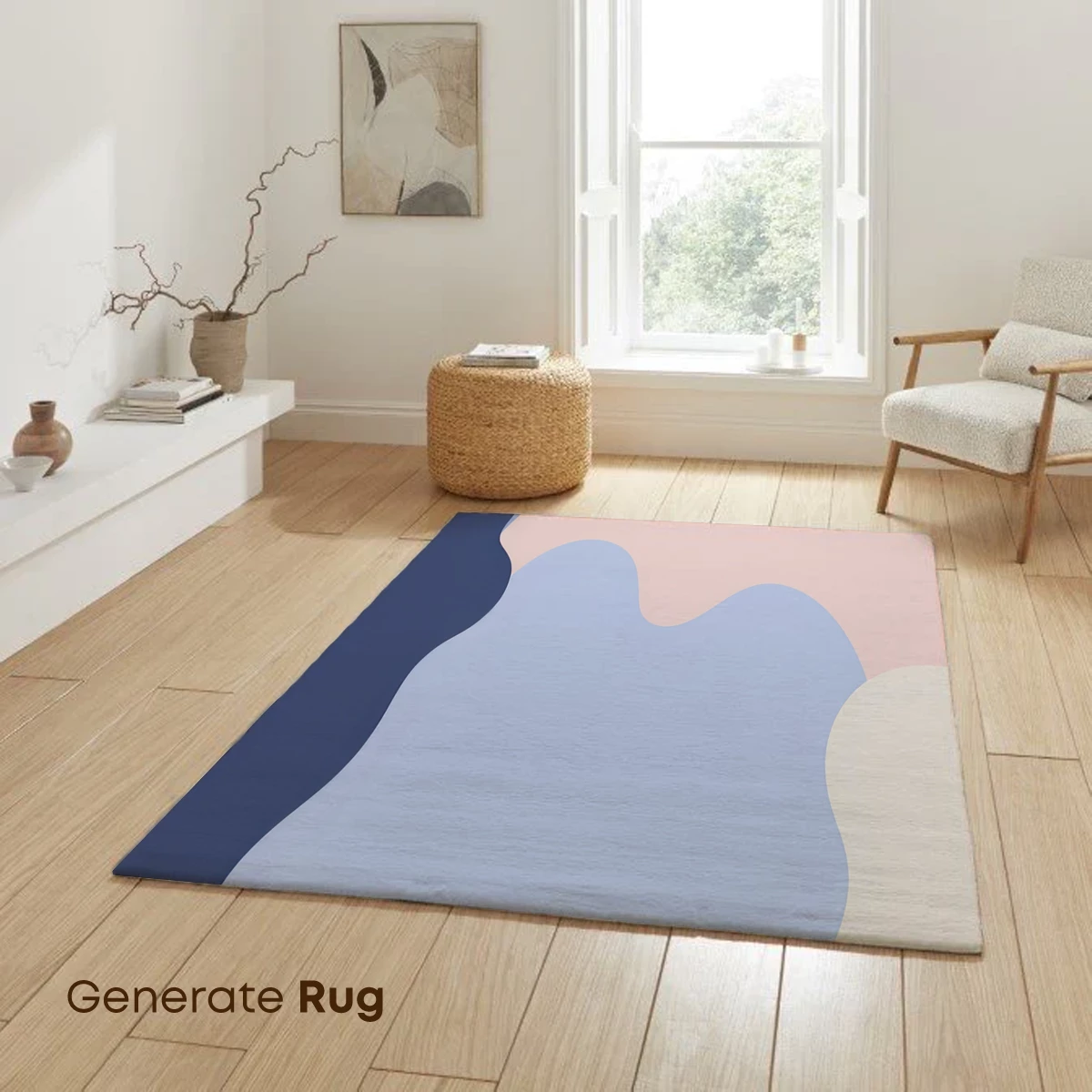 Abstract Color Fusion: Soft Waves in Pastel Harmony - Image 6