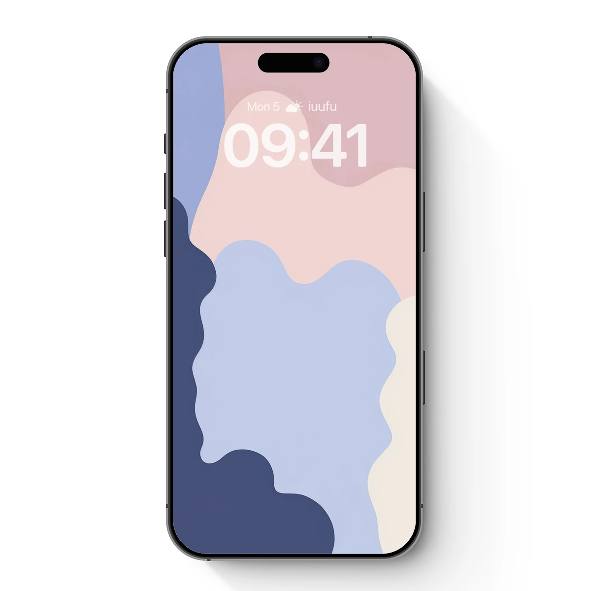 Abstract Color Fusion: Soft Waves in Pastel Harmony