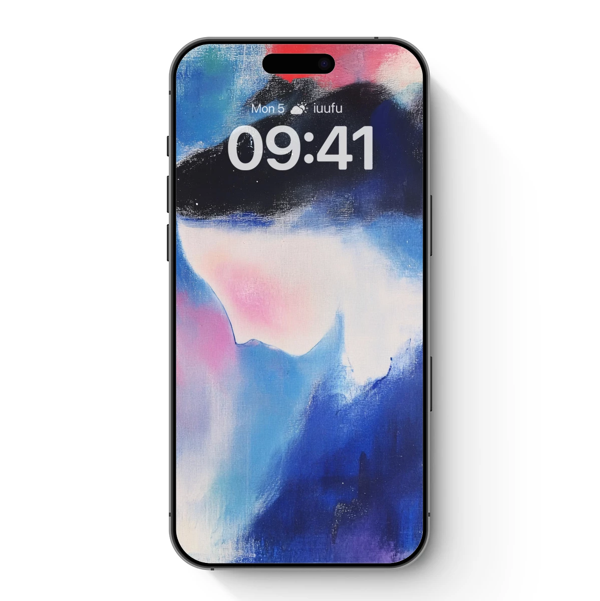 Abstract Mountain Odyssey: Colorful Peaks and Shadows