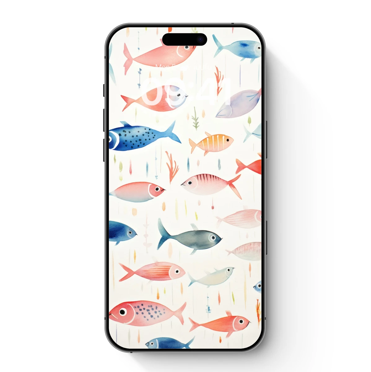 Aquatic Harmony: Watercolor Fish Ballet