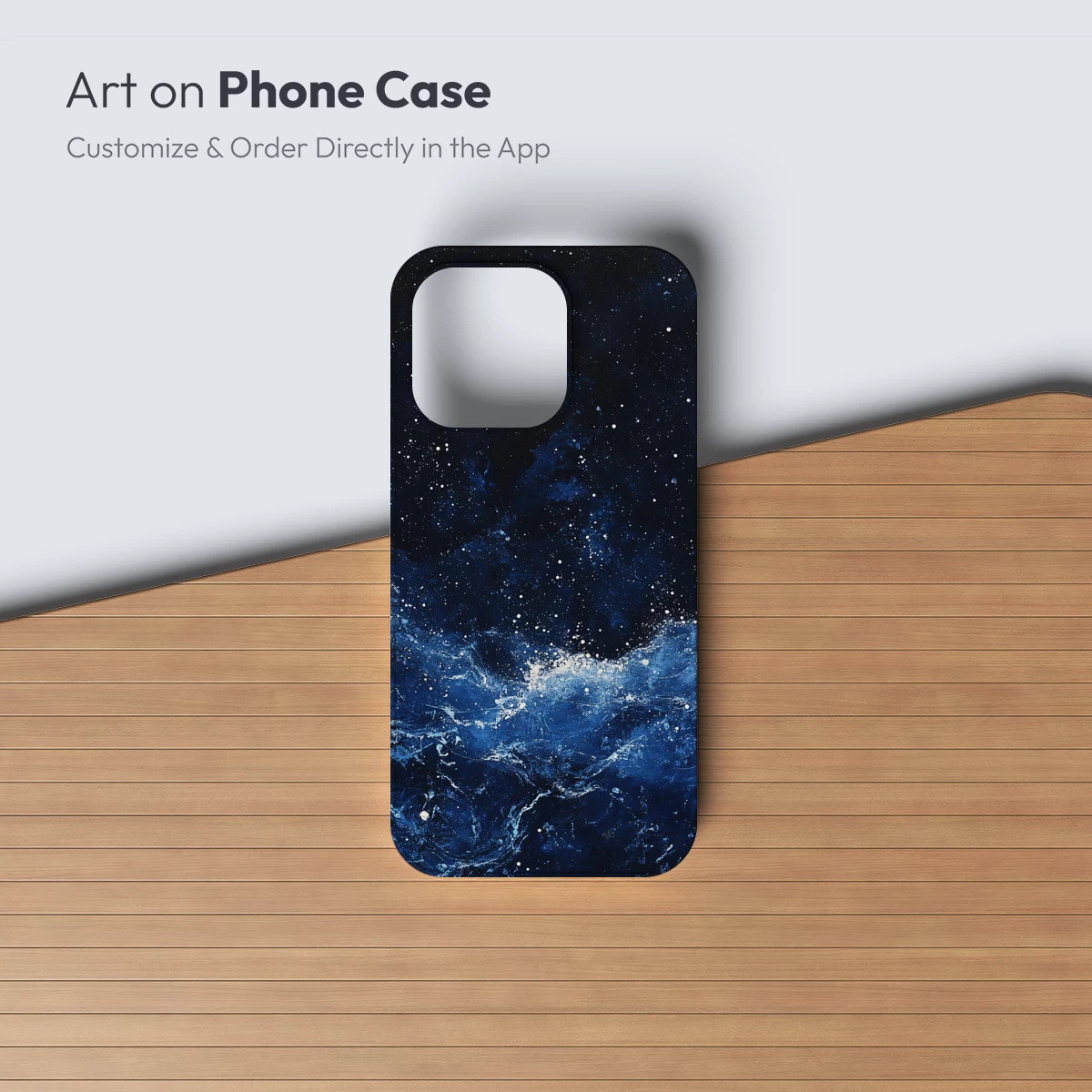 Cosmic Ocean: A Fusion of Stars and Waves - Image 3