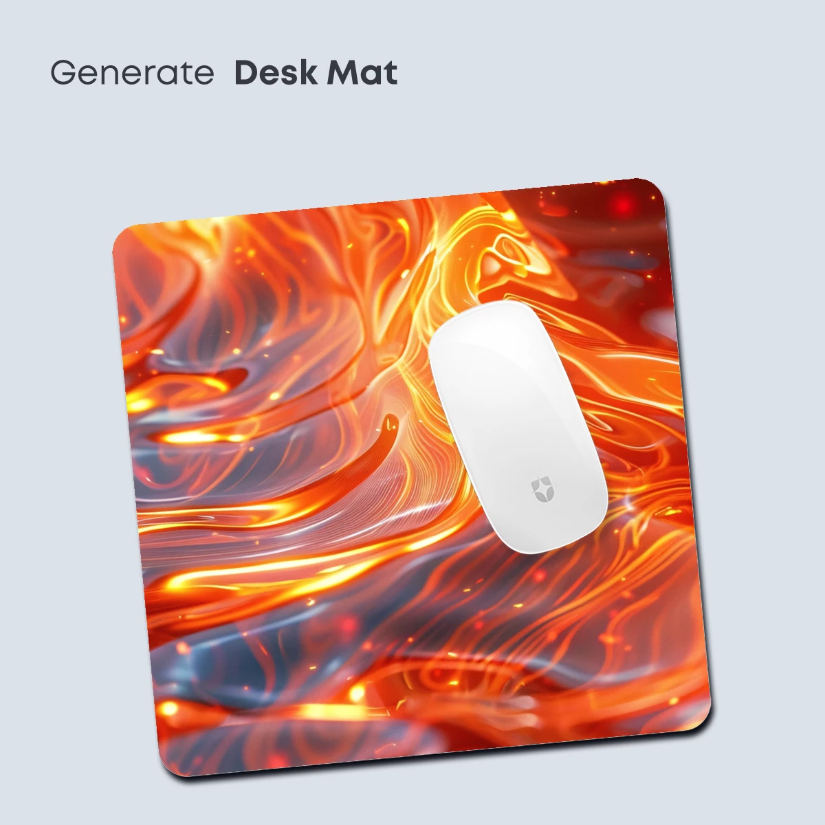 Fiery Lava Dance: Abstract Fusion Art - Image 4