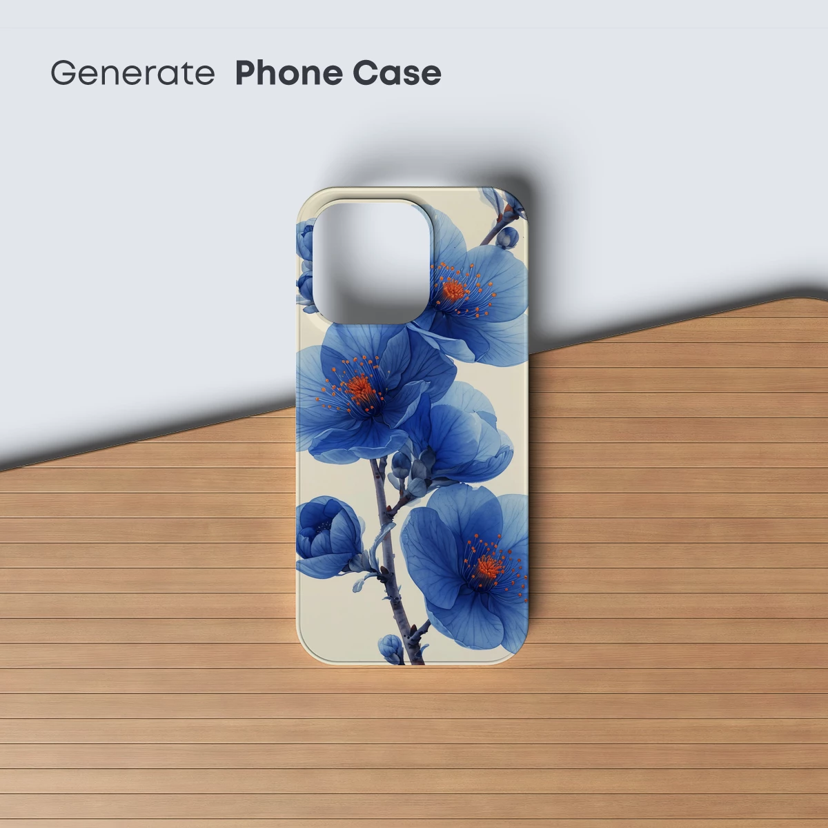Azure Blossoms: Ethereal Blue Flowers in Bloom - Image 3