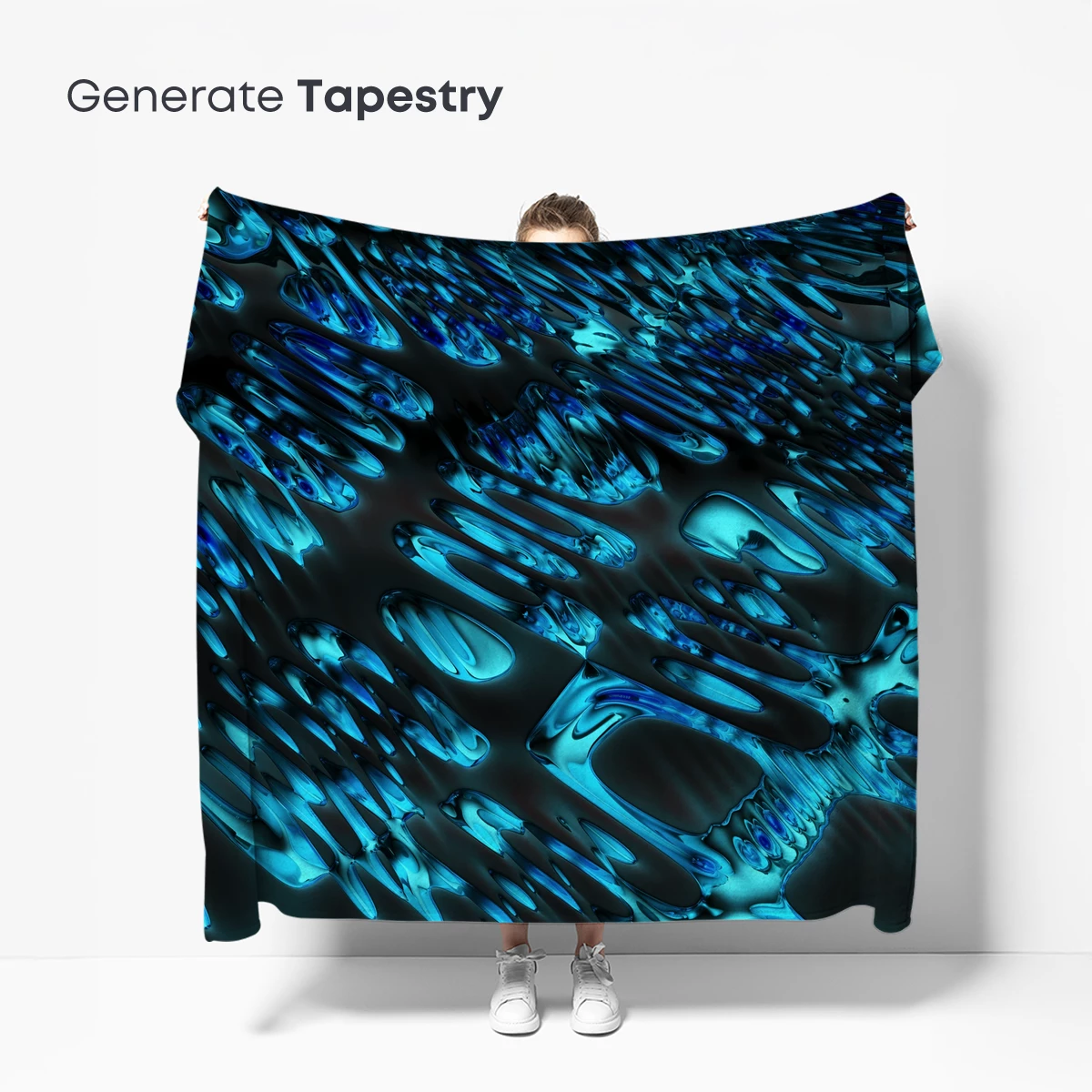 Blue Abyss: Liquid Sculpture in Motion - Image 5