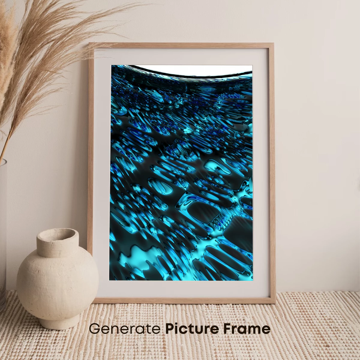 Blue Abyss: Liquid Sculpture in Motion - Image 7