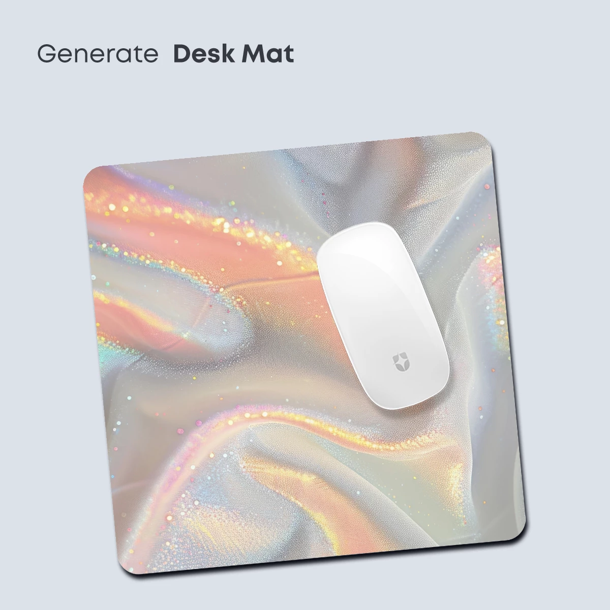 Iridescent Silk Symphony: Glittering Waves of Light - Image 4