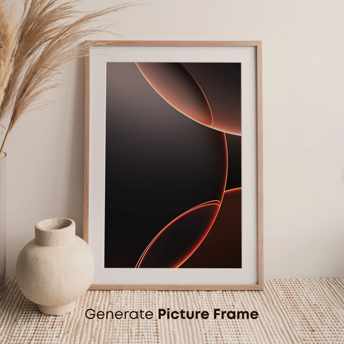 Eclipse of Forms: Abstract Curves in Warm Shadows - Image 7