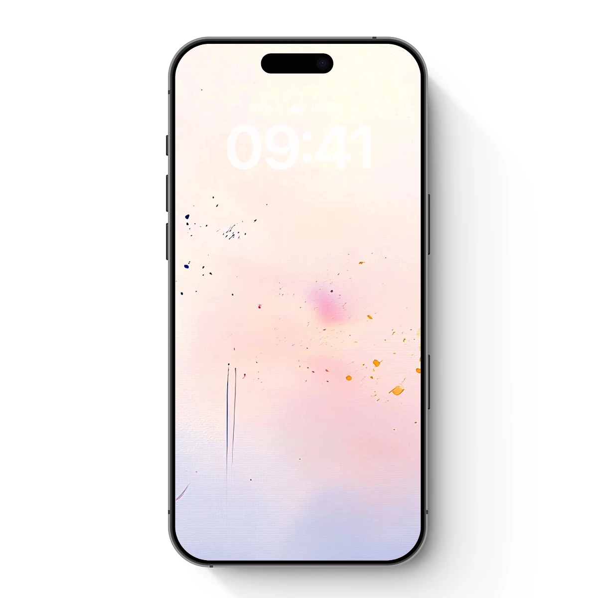 Abstract Dawn Symphony: Colorful Brushstrokes Merge in Soft Light