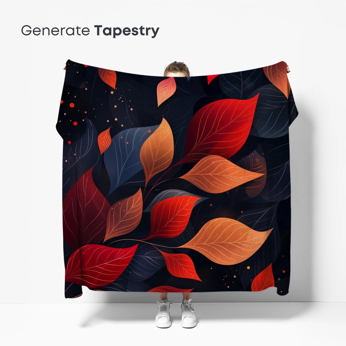 Autumnal Leaf Symphony in Vibrant Hues - Image 5