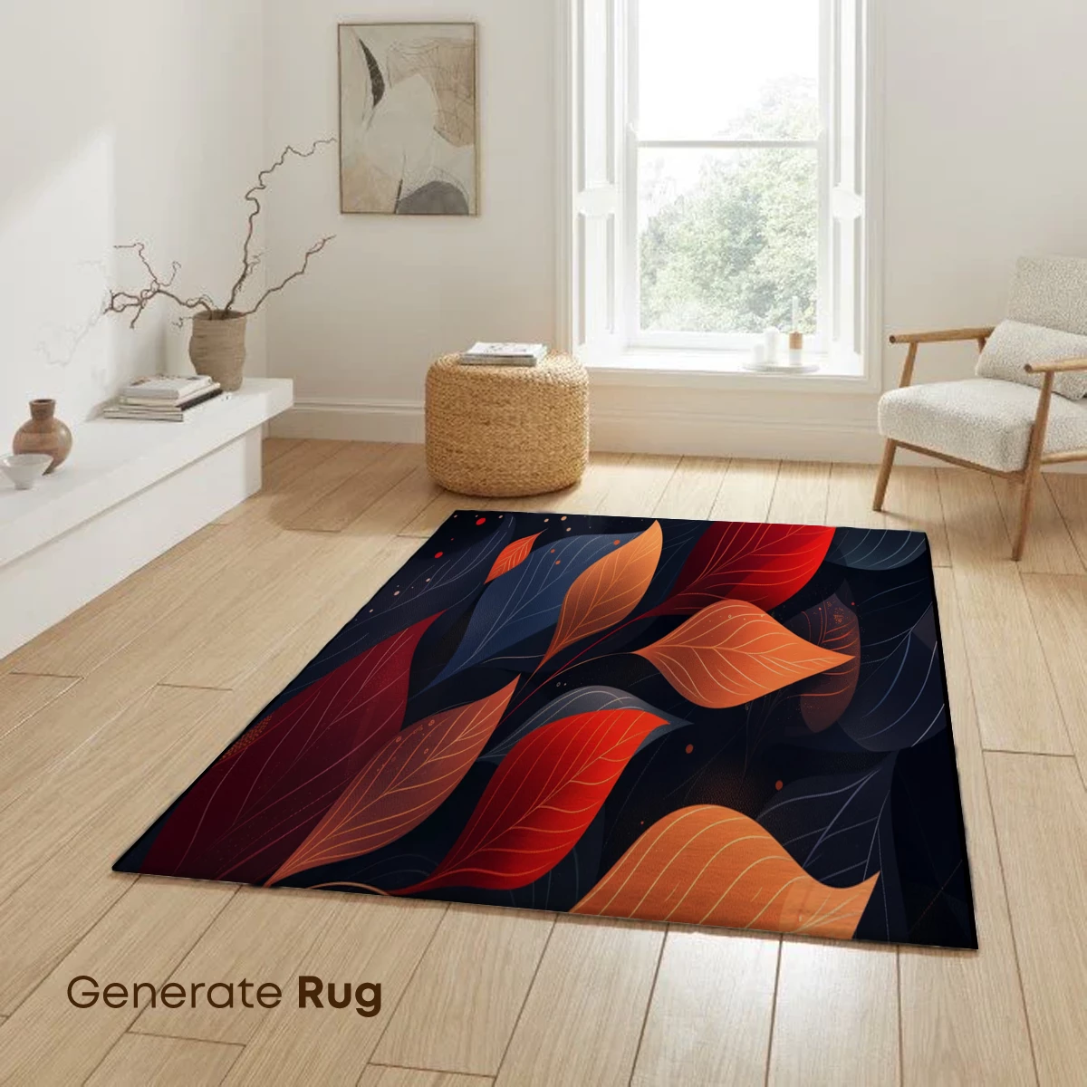 Autumnal Leaf Symphony in Vibrant Hues - Image 6