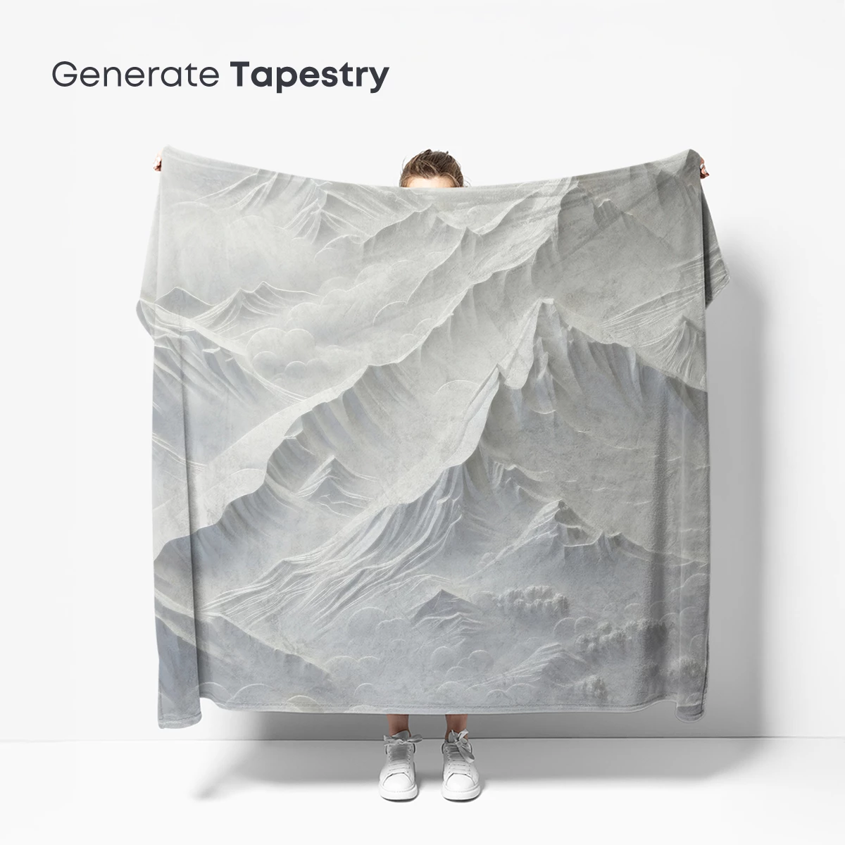 Eternal Snow Peaks: A Monochromatic Odyssey - Image 5