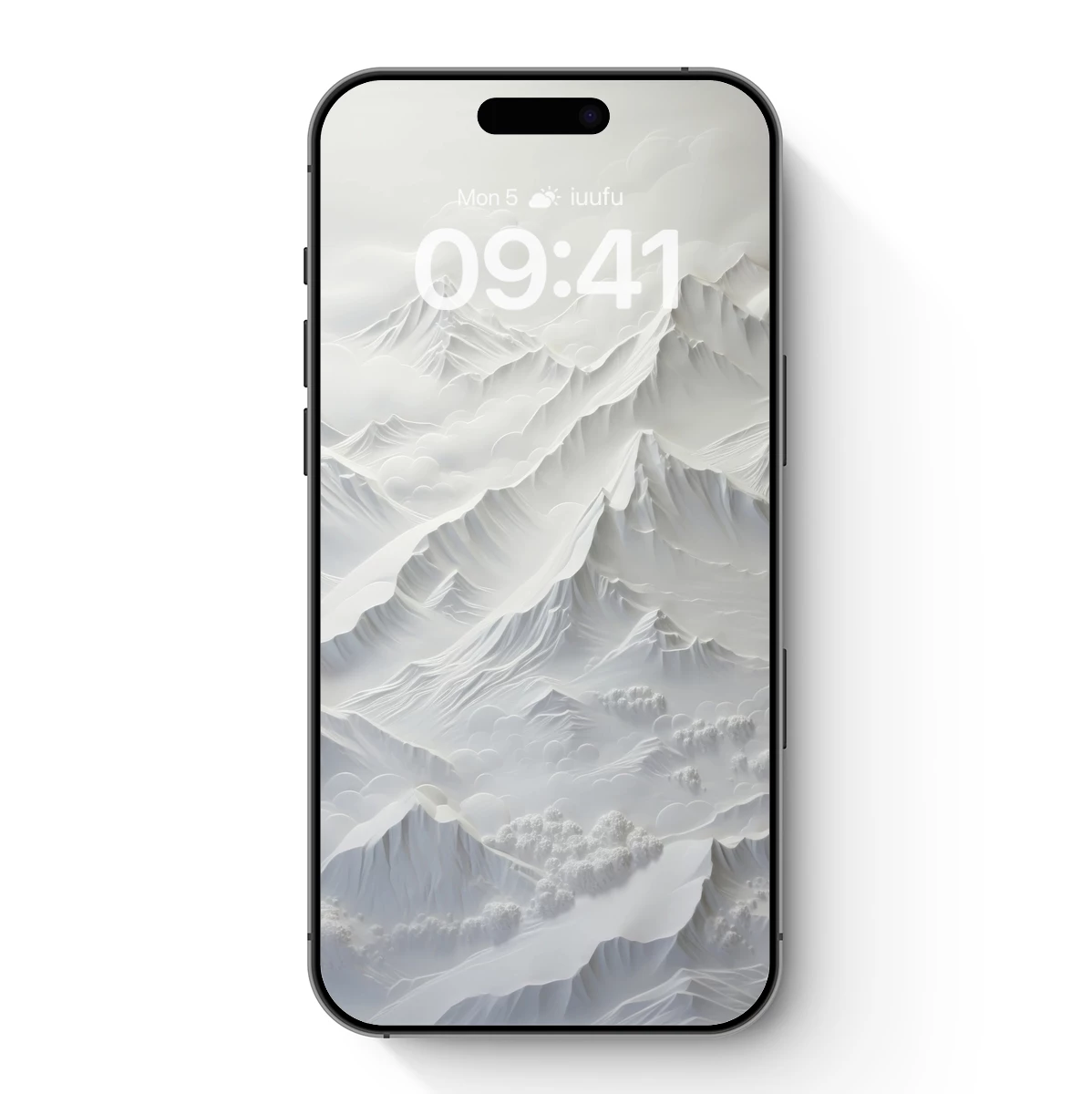 Eternal Snow Peaks: A Monochromatic Odyssey