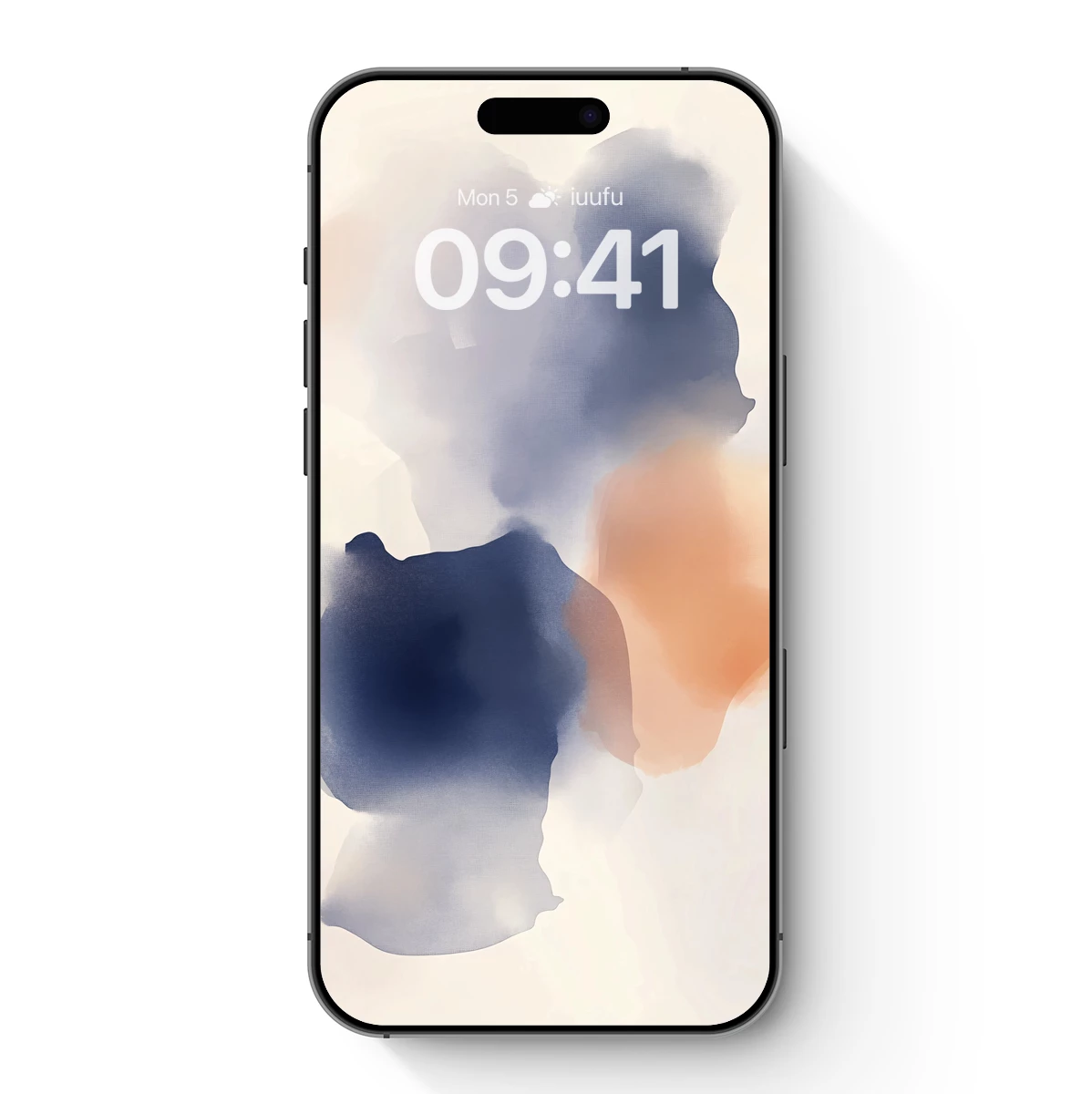 Abstract Clouds in Serene Harmony