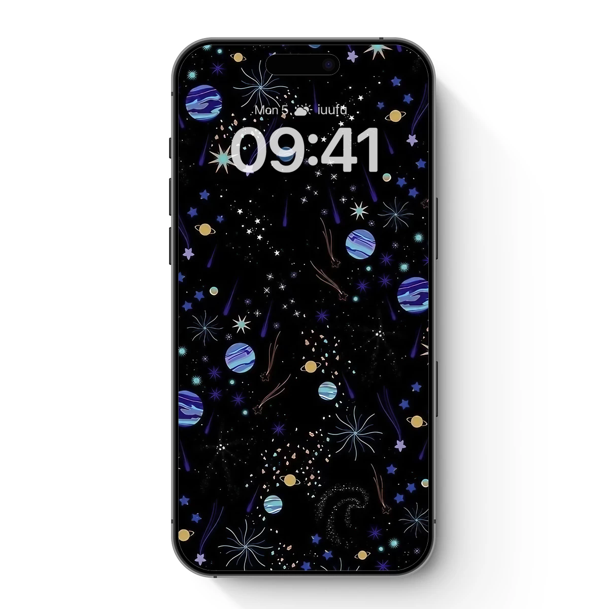 Cosmic Symphony: Dreamy Planets and Shooting Stars