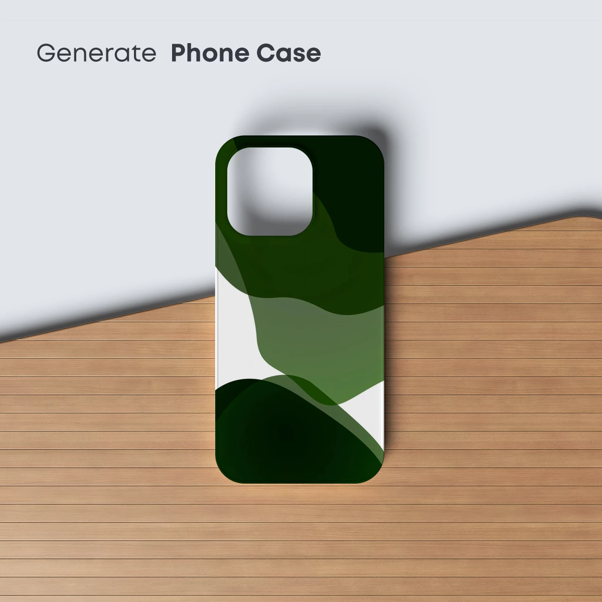 Ethereal Green Waves: Abstract Fluidity - Image 3