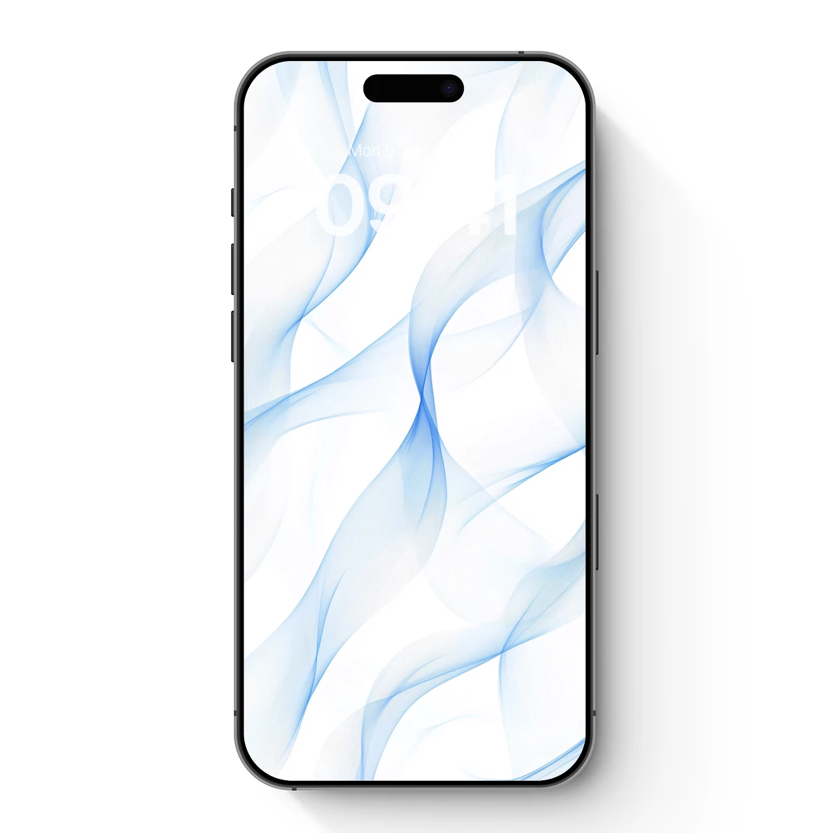 Ethereal Blue Whispers: Abstract Flow Art