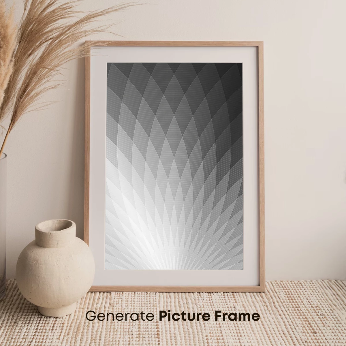 Geometric Radiance: Monochrome Symmetry - Image 7