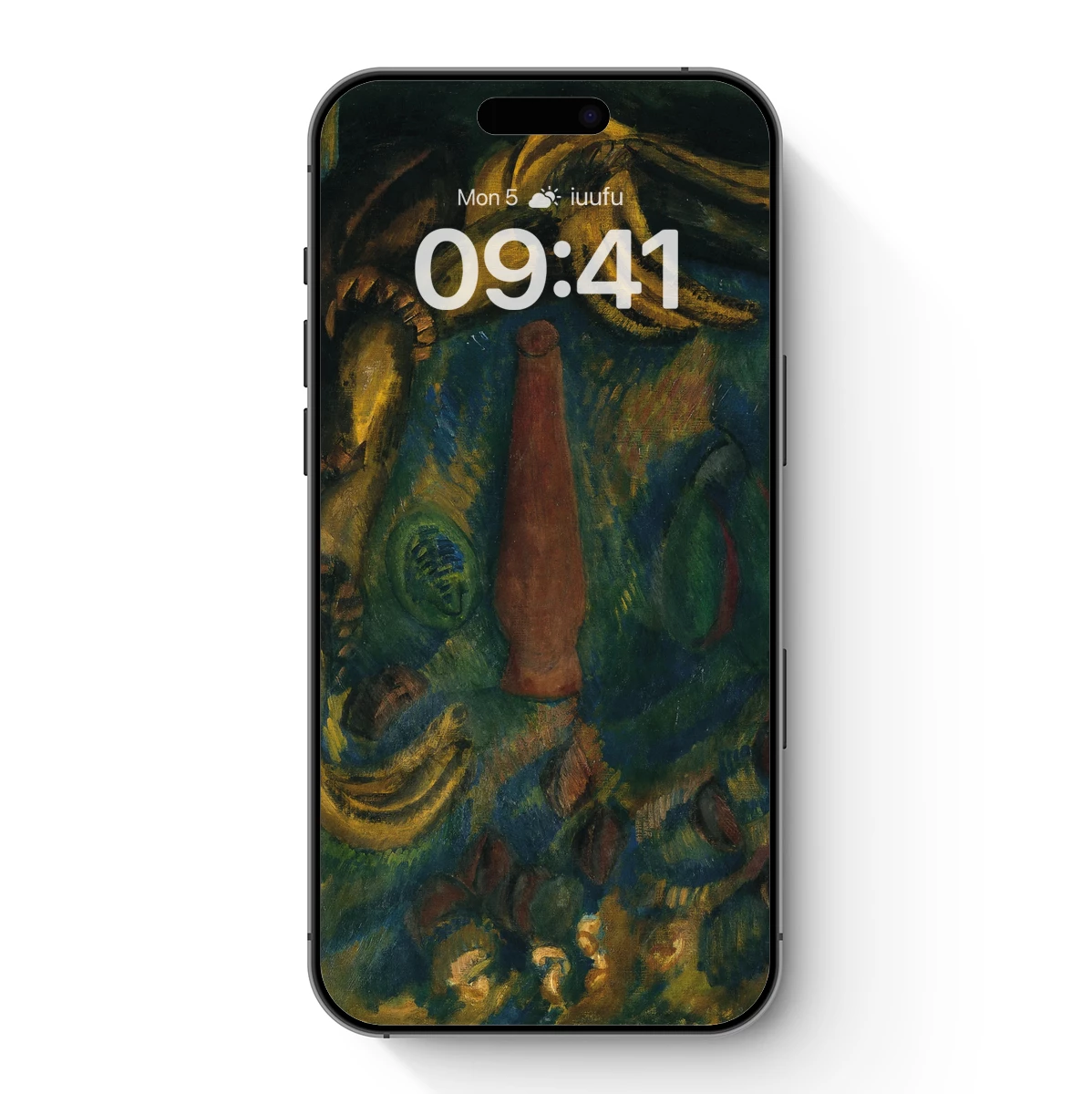 Abstract Banana Symphony: Cubist Fruit Fusion