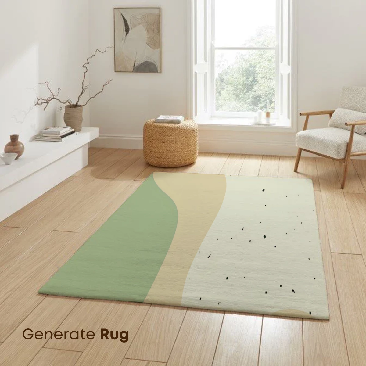 Abstract Earth Tones: Wavy Terrain Harmony - Image 6