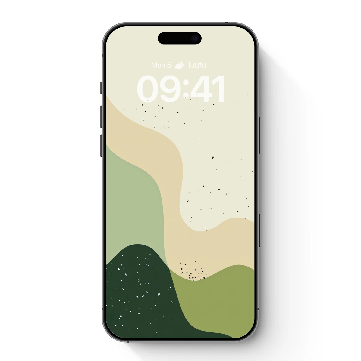 Abstract Earth Tones: Wavy Terrain Harmony